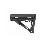 Compact Carbine Stock w/ Enhanced Rubber Butt-Pad - Black [Big Dragon]